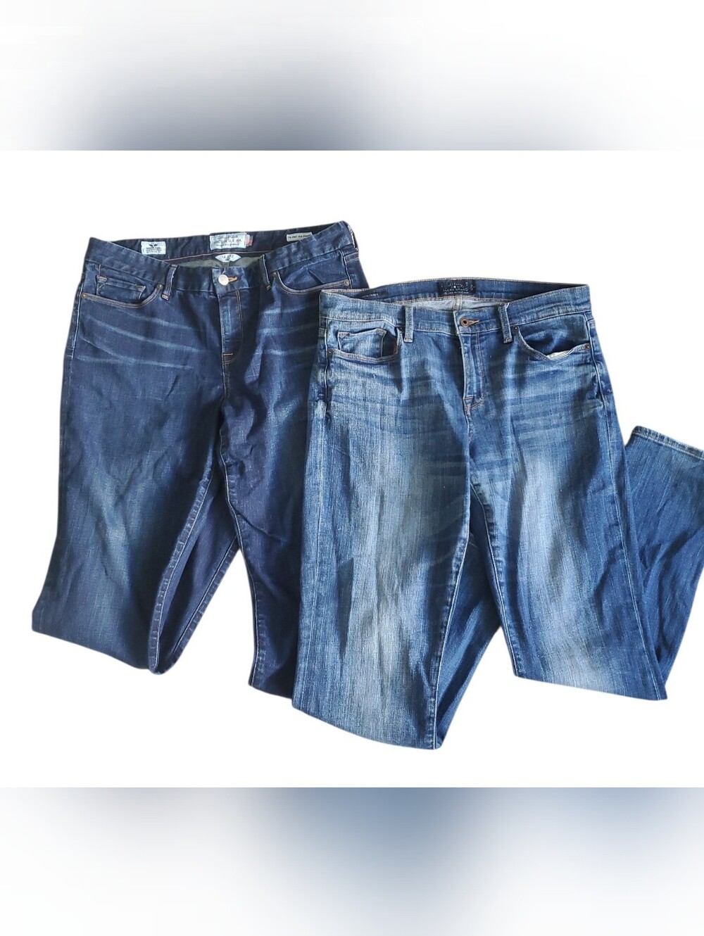 Lucky Brand Lot Of 2 Pair Blue Jeans Women's 14/32